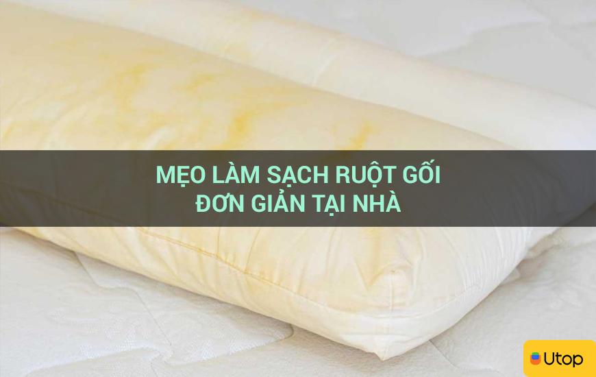 Mẹo làm sạch ruột gối đơn giản tại nhà