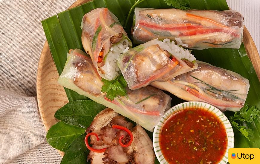 Thực đơn thuần Việt tại Wrap & Roll