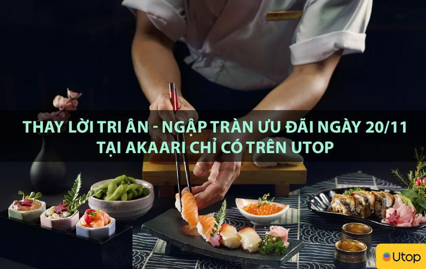 Thay lời tri ân - Ngập tràn ưu đãi ngày 20/11 tại Akaari chỉ có trên Utop
