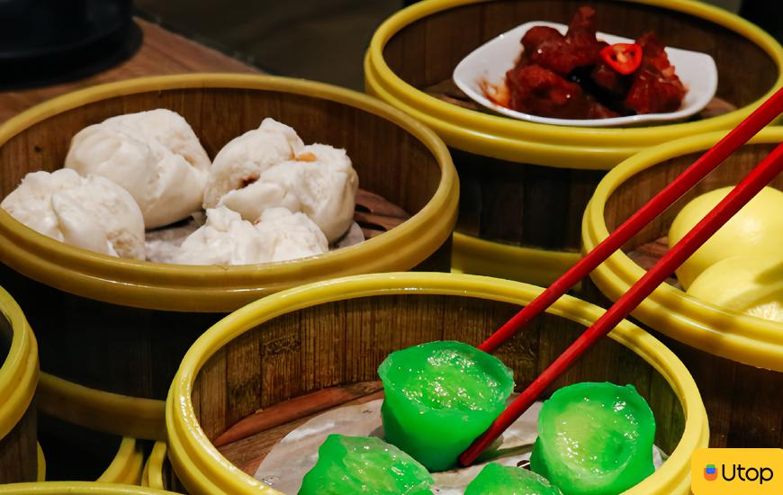 Thưởng thức buffet gần 60 loại dimsum
