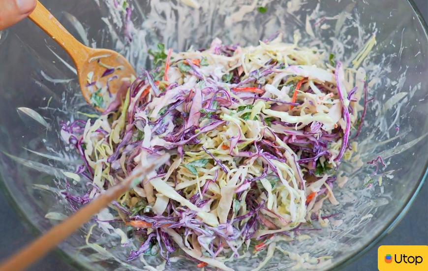 Cách làm salad bắp cải trộn