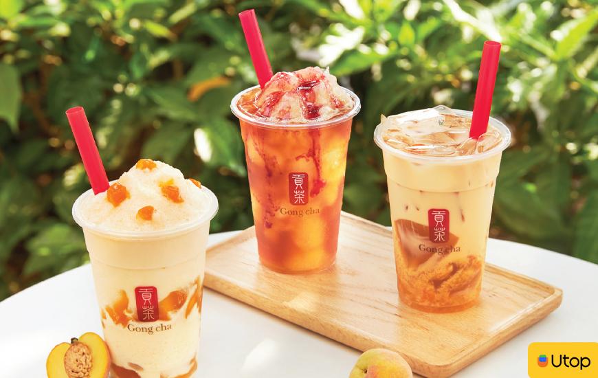 Menu đồ uống Gong Cha phong phú, chất lượng
