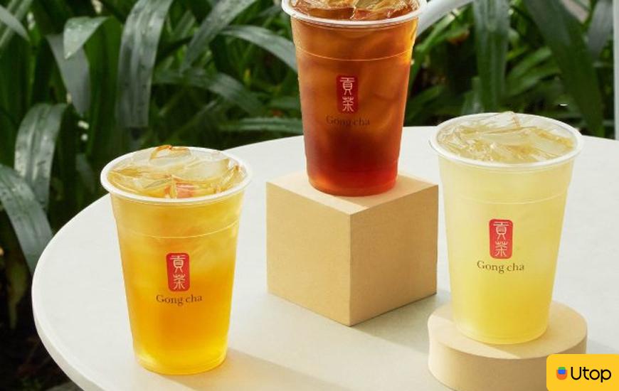 Menu đồ uống Gong Cha phong phú, chất lượng
