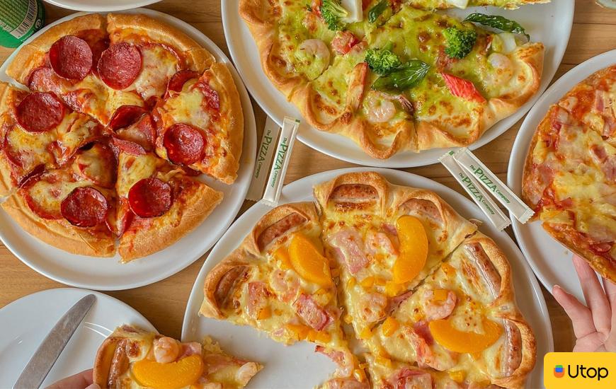 Mã giảm giá The Pizza Company trên ứng dụng Utop
