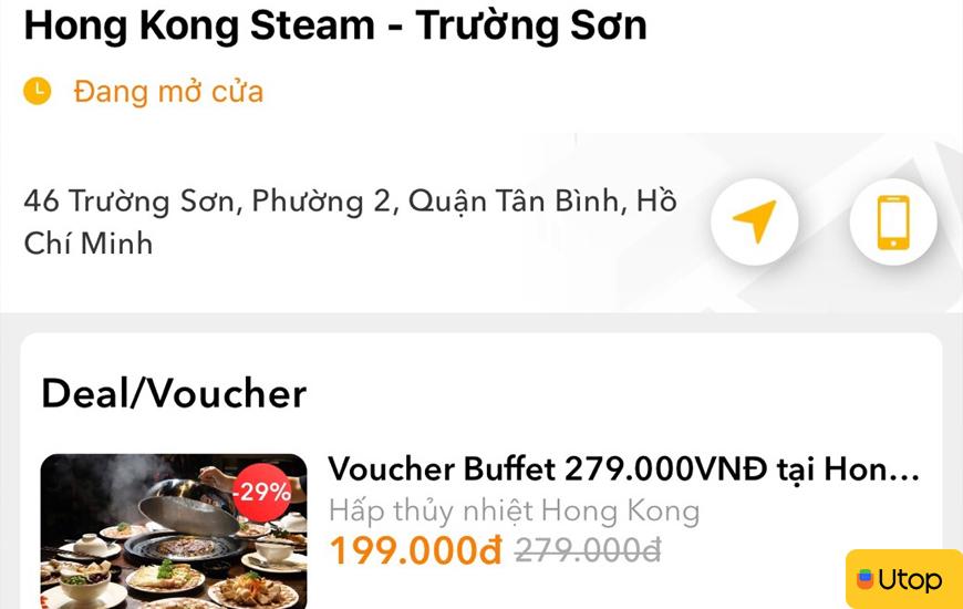 Mã voucher hấp dẫn tại nhà hàng Hong Kong Steam