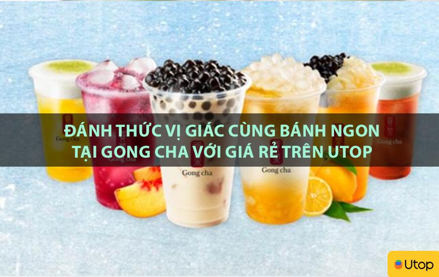 Đánh thức vị giác cùng bánh ngon tại Gong Cha với giá rẻ trên Utop