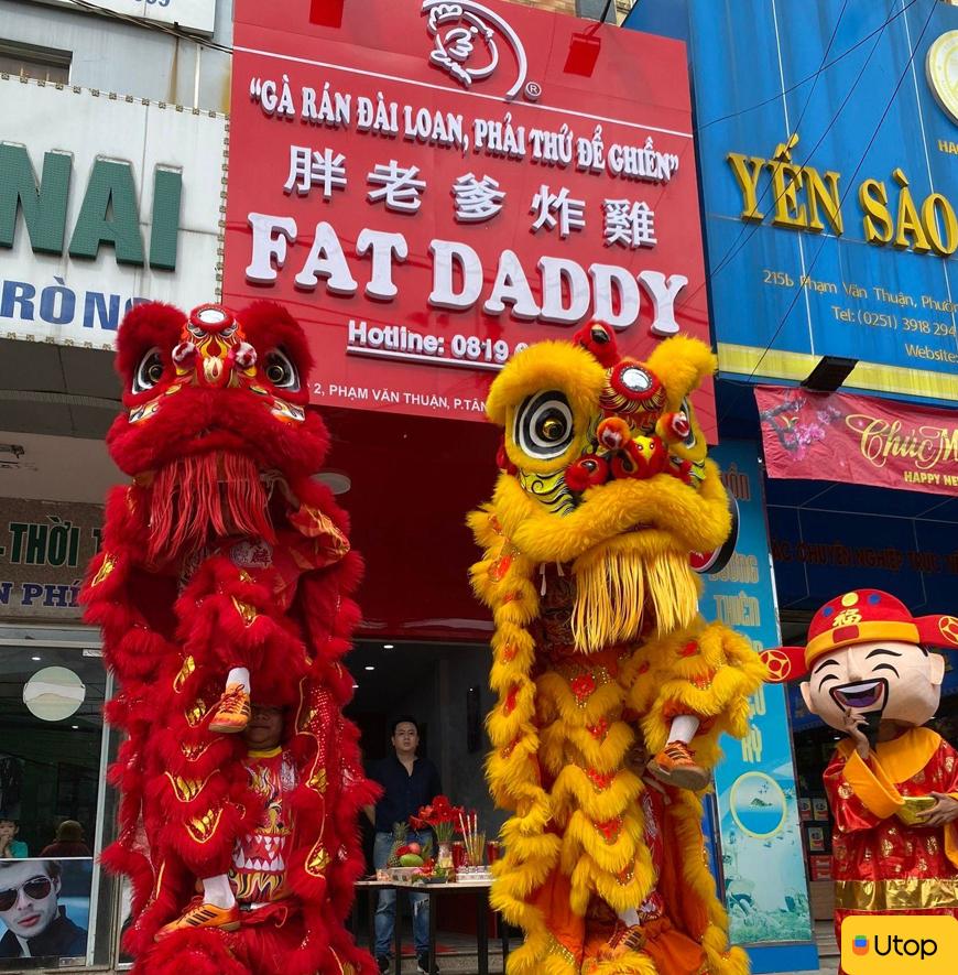  Một vài nét về Fat Daddy - gà rán Đài Loan