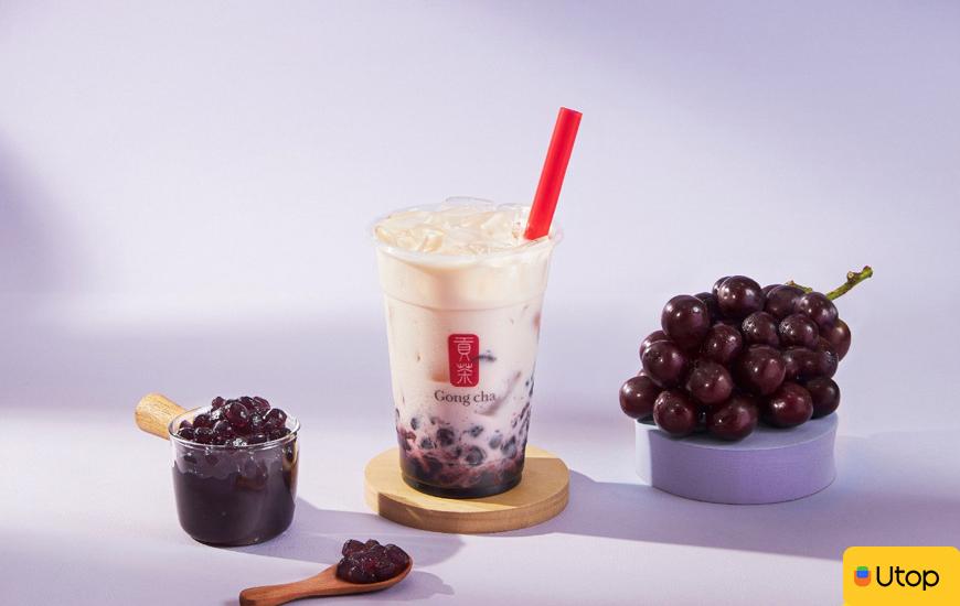 Thưởng thức hương vị Grape Party Series độc đáo tại Gong Cha