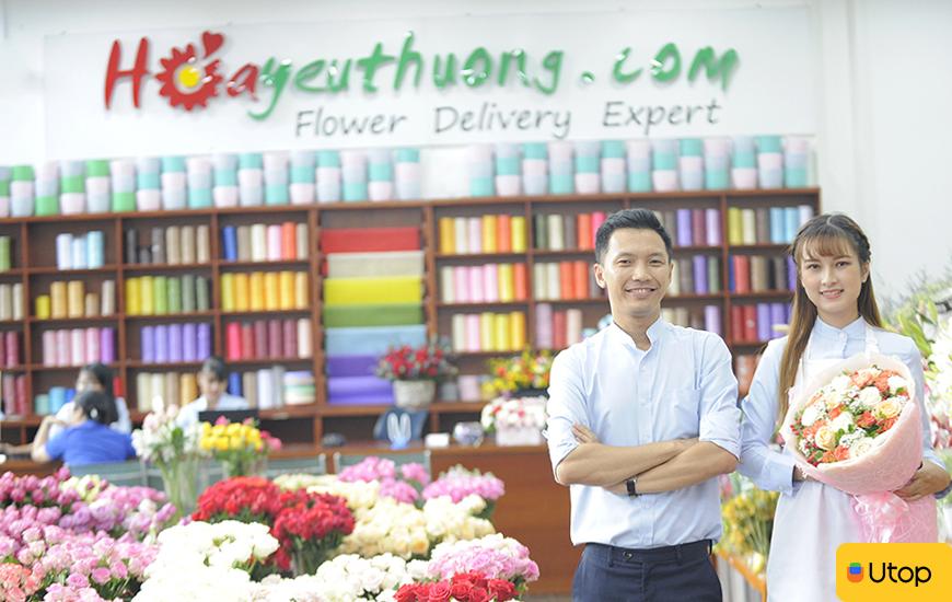 Shop hoa Yêu Thương- chuyên cung cấp hoa tươi nổi tiếng tại Sài Gòn