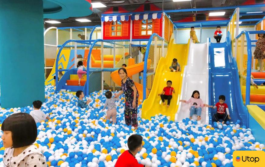 Những giây phút trải nghiệm cùng con tại Playtime Kid Clubs