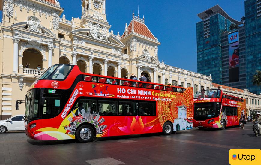 Trải nghiệm Sài Gòn cùng xe buýt Hop On Hop Off