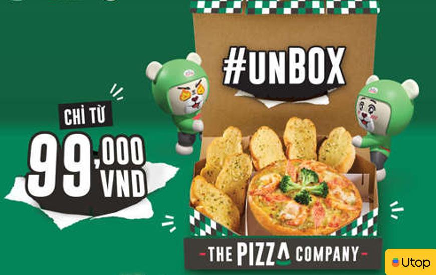 Thực đơn The Pizza Company đa dạng, chất lượng
