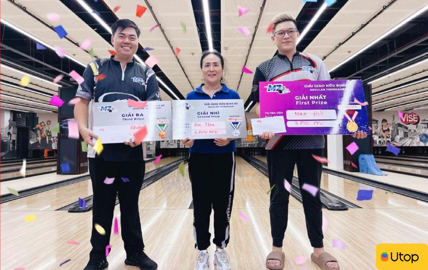 Mã voucher M7 Pro Bowling trên ứng dụng Utop