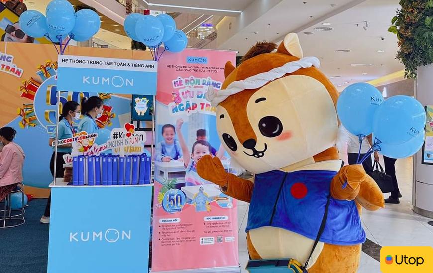 Mã voucher hấp dẫn từ Kumon trên ứng dụng Utop